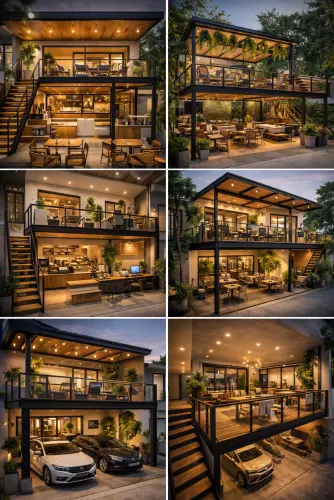 Mezannine Cafe Modern di Panyileukan